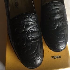Leather loafers